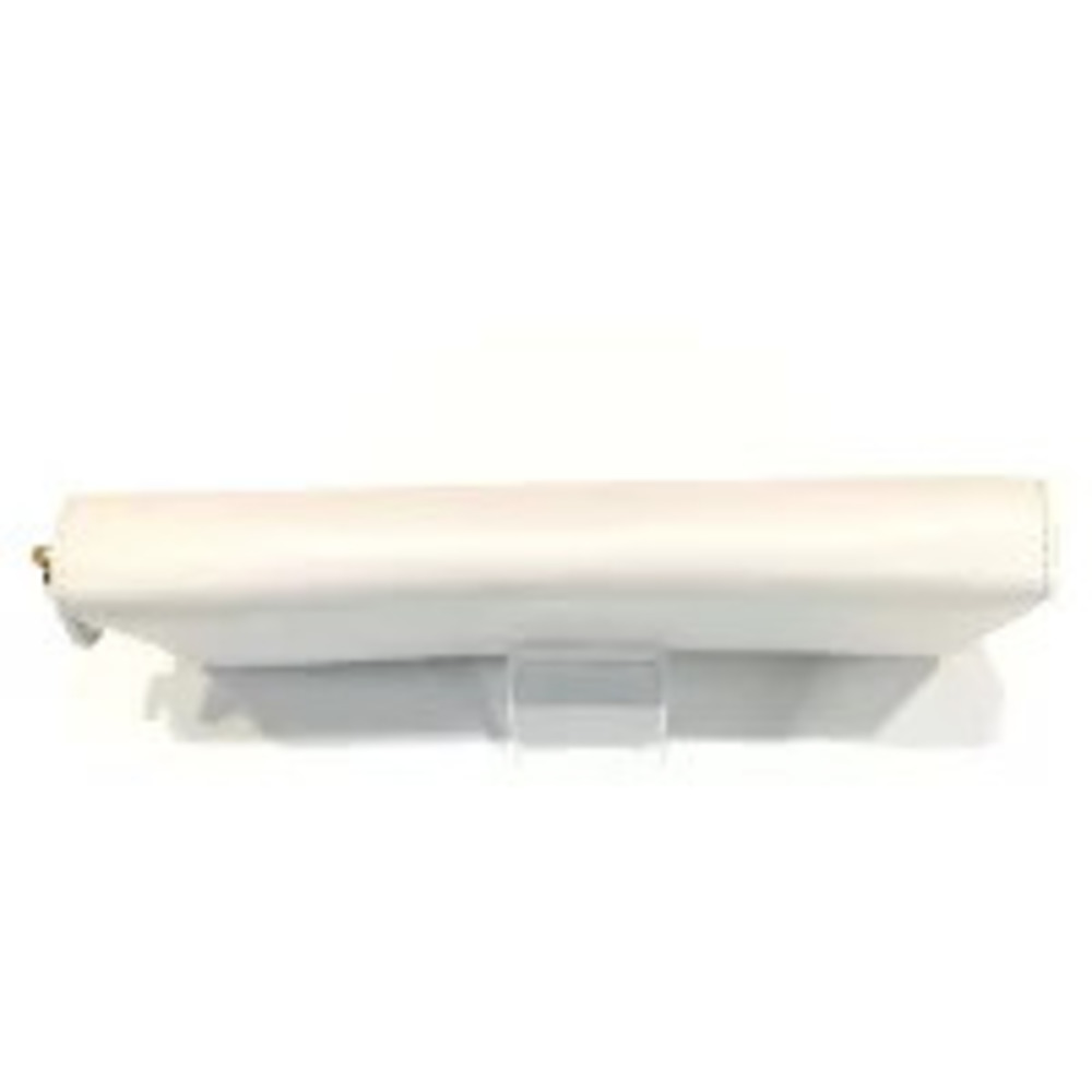 PRADA Long Wallet Round Zipper Wallet Bill Card White Leather - Picture 6 of 10